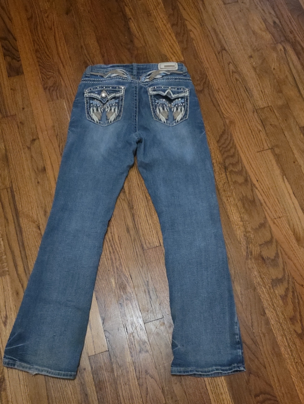 Sexy Couture Blue Bootcut Jeans Size 13
